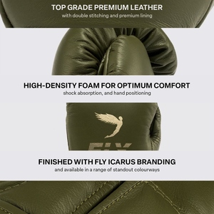 Gants de boxe Super Lace Fly de qualité supérieure à vendre, gants de boxe confortables, gants de boxe Fly professionnels sur mesure - Product Image 5