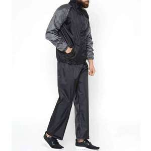 Conjunto Deportivo Cortavientos para Hombre, Chaqueta con Capucha Resistente al Agua y Pantalones Deportivos con Tela Ligera y Transpirable para Ropa Deportiva - Product Image 2