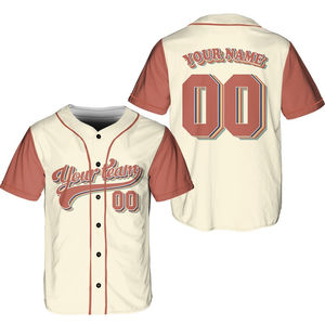 Camiseta de Béisbol de Manga Corta con Botones, de Secado Rápido y Transpirable, para Adultos Unisex, 2026 - Product Image 6