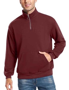 Sweat-shirts à capuche unisexes surdimensionnés et bon marché, brodés, personnalisés, pour hommes, en coton 100% doublé polaire, coupe-vent, promotion automne - Product Image 5