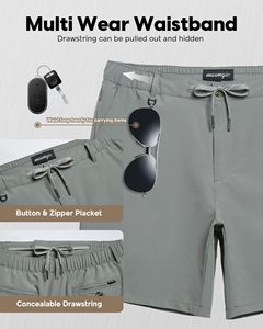 Shorts de fitness pour hommes au design minimaliste et finition haut de gamme, maille respirante pour un confort maximal - Product Image 4