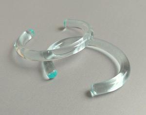 Bracelet en résine fait main coloré pour femmes, bijoux en gros - Product Image 5