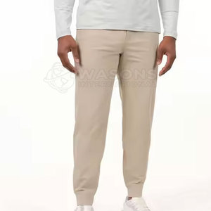 Daily Wear Heavyweight Casual <b>Men</b> <b>Joggers</b> Breathable Quick Dry Eco-Friendly 100% Cotton Drawstring Closure Winter Comfort Soft - Product Image 2