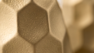 Ensemble de vases en métal lourd au design unique et texturé, pour décoration de table, fournitures pour commandes en gros - Product Image 4
