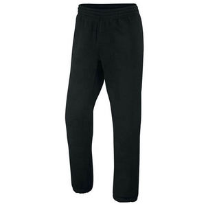 Unisex Black Full <b>Zip</b> <b>Hooded</b> Polyester/Cotton Solid Color Casual Reversible Lightweight Breathable Streetwear Side Tracksuit - Product Image 4