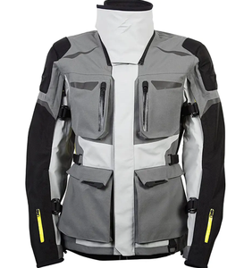 Veste de moto d'aventure de haute qualité, multi-poches, équipement de conduite en Cordura pour les voyages - Product Image 6