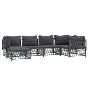 Set Lounge da Giardino Antracite - Product Image 3