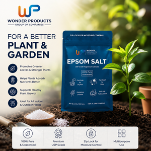 Sel d'Epsom (sulfate de magnésium) de qualité USP Wonder Products pour soulager la douleur et la relaxation musculaire, bain de pieds |   900g - Product Image 4