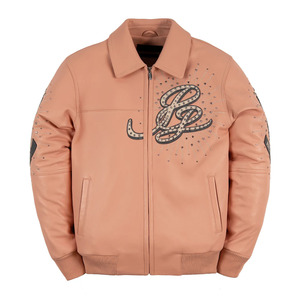 Best Price <b>Men's</b> Canvas Leather Winter <b>Jacket</b> Premium Genuine Leather Windproof Waterproof Plain Dyed Front All Sizes - Product Image 1