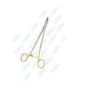 คีมจับเข็ม Hegar Vascular รุ่น SH-NHF8 ทำจากสแตนเลสสตีล ใช้ได้กับเครื่องนึ่งฆ่าเชื้อ ได้รับการรับรองมาตรฐาน CE  สามารถสั่งทำโลโก้ได้ ผลิตในประเทศปากีสถาน - Product Image 4