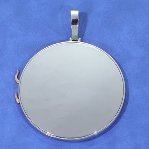 Collar de Lujo con Colgante de Mapa del Mundo en Plata 925 con Diamantes Cultivados en Laboratorio para Hombre - Product Image 5