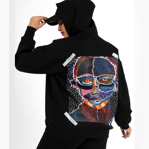 Sudadera con Capucha Extra Grande para Mujer, con Logotipo Personalizado, Transpirable, Gruesa, para Invierno - Product Image 4