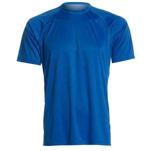 T-shirt d'entraînement pour hommes en coton tricoté respirant, séchage rapide, léger, manches courtes, pour le sport, la gym, la remise en forme, vente en gros - Product Image 6