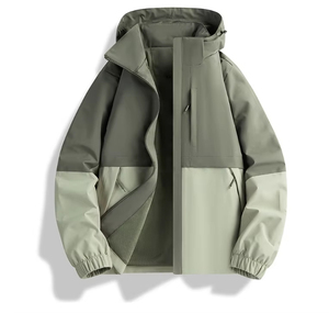 Wholesale Custom Design Hiking Waterproof Windbreaker <b>Jacket</b> Men Zipper Outdoor <b>Jackets</b> High quality Men's <b>Jackets</b> - Product Image 1