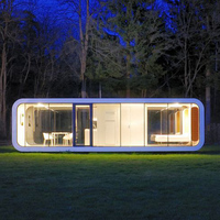 Conteneur mobile de 40 pieds, 30 pièces, pour domicile, bureau en plein air, pré-arrangés, modulaire