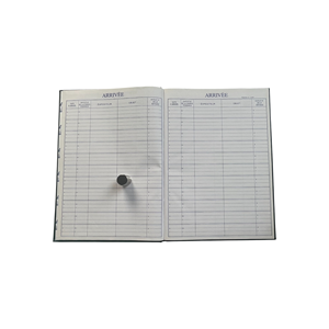 Journal de bureau à couverture rigide pour la correspondance commerciale et <span class=keywords><strong>les</strong></span> notes administratives - Product Image 2