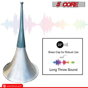 Pa Horn ลำโพง22นิ้วในร่ม/กลางแจ้ง, ทรัมเป็ตแตรทรัมเป็ตยาว600วัตต์ RMS กันน้ำได้สำหรับไดร์เวอร์ทรัมเป็ต - Product Image 3