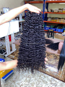 Extensions de cheveux humains bouclés birmans, cheveux vierges vietnamiens, prix de gros, cheveux humains les plus vendus - Product Image 5