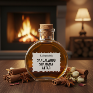 Parfum concentré traditionnel indien aux herbes Sandali Shamama Attar pour une fragrance de luxe - Product Image 3