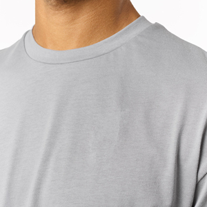 Camisetas personalizadas al por mayor para hombre, camisetas de algodón, camisetas casuales holgadas para hombre, camisetas básicas lisas para hombre. - Product Image 4