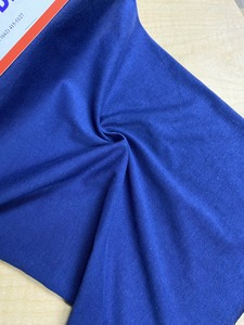 Tela de Punto de Jersey Sencillo TC Color Azul Marino, Mezcla de Algodón/Poliéster, para Forro de Ropa Interior y Prendas - Product Image 5