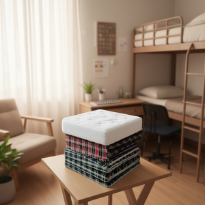 Colchón de Espuma Plegable de 1.5 Pulgadas, Tamaño Queen y King, de Alta Densidad, Cómodo para Dormir, para Uso en Casa, Hotel o Hostal - Product Image 1