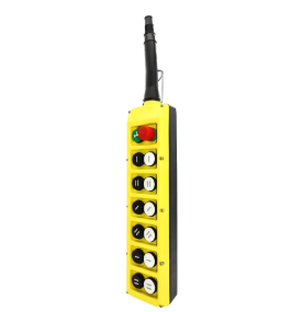 Interruptor de Botón Pulsador Colgante de Plástico CMK-PLB14/E de CMK Electro Power Private Limited, IP65, 16A, 440V, para Estación de Control Industrial - Product Image 4