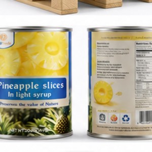Vietnam Factory Best Quality Tasty Big Sale Canned <b>Pineapple</b> Rings in <b>Light</b> Syrup Packed in 30oz Can - Product Image 6