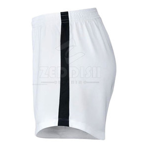 Shorts de Mujer de Cintura Alta, Transpirables, de Color Sólido, Poliéster/Algodón, Venta al Por Mayor - Product Image 3