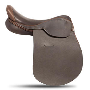 Silla de polo de cuero diseñada para equitación, asiento deportivo estable y equilibrado para acción en campo, comodidad y uso en entrenamiento. - Product Image 4