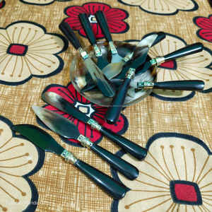 Couteaux de luxe en corne de buffle et de bœuf, couteaux culinaires et de collection faits à la main de qualité supérieure à prix avantageux - Product Image 2