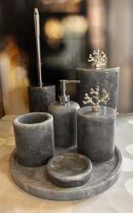 Best Quality Modern Luxury Design Resin Four-Piece <b>Bathroom</b> Set Easy Clean Customized Features for Daily Home Use Hotels - Product Image 3