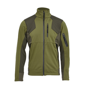 <b>Men's</b> <b>White</b> Fleece Motorcycle <b>Jacket</b> Stand Collar Zipper Closure Windproof Casual Winter Wear Regular Fit Polyester Front - Product Image 6