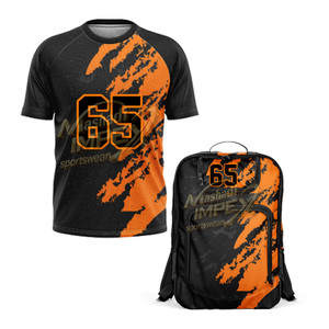 Ensemble de maillots de football américain 7 contre 7 de qualité supérieure, personnalisables, avec sublimation par compression - Product Image 2