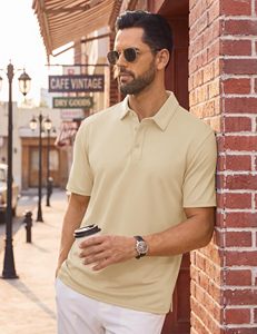 Camiseta Polo Personalizada para Hombre, Algodón de Alta Calidad, Logotipo Bordado, Transpirable, Informal, para Golf, Negocios, Trabajo, Uniforme - Product Image 6