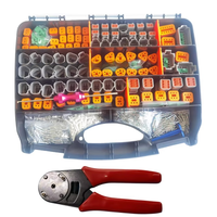 500 pièces DT série étanche 2 3 4 6 8 12 broches fil électrique automobile Deutsch connecteur Kit avec enlever la boîte à outils
