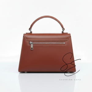 Bolso de mano de cuero genuino con grabado occidental para mujer, bandolera de piel de vaca Hairon, cartera de cuero floral hecha a mano con asa superior - Product Image 5