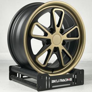 Rines Bku Forjados 5x130 para <span class=keywords><strong>Porsche</strong></span> <span class=keywords><strong>964</strong></span> <span class=keywords><strong>Turbo</strong></span> 960 911 991 993 996 997 <span class=keywords><strong>Carrera</strong></span> de 17 18 19 20 Pulgadas, Plateados, 7.5-12J, Aleación - Product Image 5