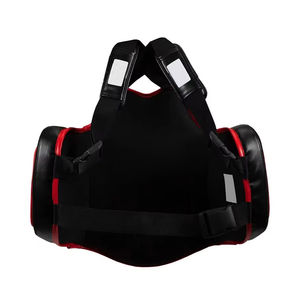 Protector de Pecho y Cuerpo Profesional de Alta Calidad para Boxeo, MMA, Muay Thai, Transpirable, de Cuero, Antideslizante - Product Image 2