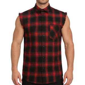 เสื้อยืดแขนกุดผ้าแฟลนเนลสีพื้นสำหรับผู้ชาย สไตล์สตรีท ทรงปกติ ติดกระดุม ดีไซน์ทันสมัย สวมใส่สบาย ระบายอากาศได้ดี แห้งเร็ว เหมาะสำหรับฤดูใบไม้ผลิ - Product Image 3