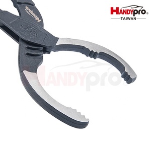 HANDYPRO Oil Filter Pliers & Wrench (55-125mm) Carbon Steel with Blue Grips Auto Repair <b>Tool</b> for <b>Vehicles</b> - Product Image 3