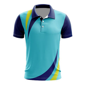 เสื้อโปโลถักไหมพรมสีพื้นเรียบง่าย สไตล์พื้นฐาน กระดุมติด ผ้าฝ้าย 100% แขนสั้น เสื้อสเวตเตอร์ผู้ชาย - Product Image 5