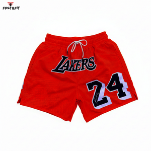 กางเกงยิมชายขายดี คุณภาพสูง ผ้าโพลีเอสเตอร์ 100% ขายส่ง - Product Image 5