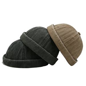 Casquette rétro chinoise délavée style streetwear hip-hop, chapeau polyvalent pour extérieur, modèle Landlord - Product Image 2