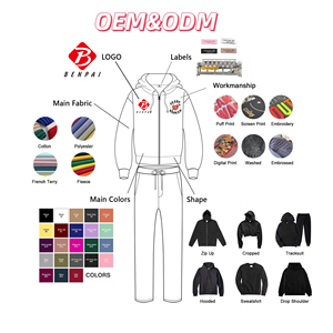 Wholesale 500 Gsm Cotton Hoody Custom Hoodies Pullover Mens Oversized Heavyweight Hoodie - Product Image 3