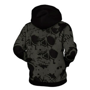 Sweats à capuche avec fermeture éclair et logo personnalisé unisexe avec sublimation sweat à capuche zippé coloré pour hommes femmes enfants - Product Image 2