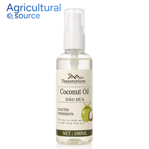 Huile de noix de coco extra vierge de qualité supérieure 100ml pressée à froid pour cheveux peau cuisson produit naturel du Vietnam Service OEM/ODM - Product Image 2