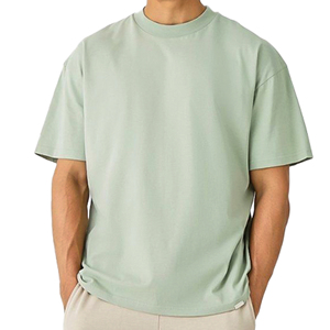 Camiseta de punto informal de verano para hombre, 100% algodón, transpirable, ecológica, de manga corta, proveedor mayorista disponible - Product Image 4