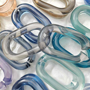 Chaîne décorative en résine de bonne qualité, nouvelle conception colorée, maillons de chaîne murale en résine disponibles dans toutes les tailles et toutes les couleurs. - Product Image 4