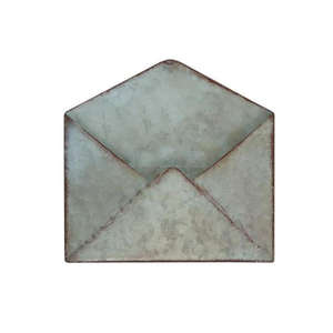 Bolsillo de pared montable de alta utilidad, artesanía de Material galvanizado y madera, bolsillo de pared Interior bohemio y estante de almacenamiento de documentos - Product Image 3